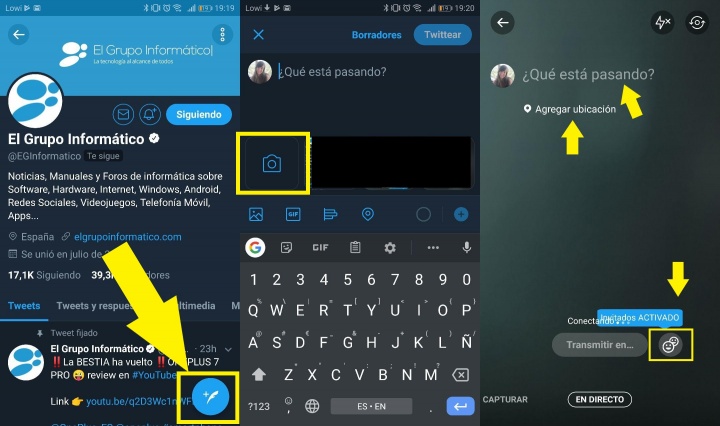 Imagen - Twitter ya permite a&ntilde;adir hasta 3 invitados a los v&iacute;deos en directo