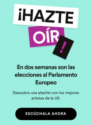 Imagen - &iexcl;Hazte o&iacute;r! La nueva playlist de Spotify por las elecciones europeas