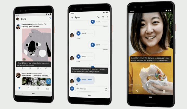 Imagen - Android 10 Q llegará con soporte para terminales plegables, modo oscuro y más