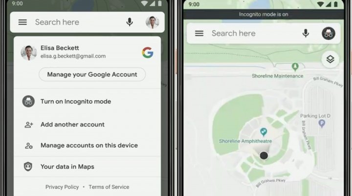 Imagen - Google Maps añadirá modo incógnito