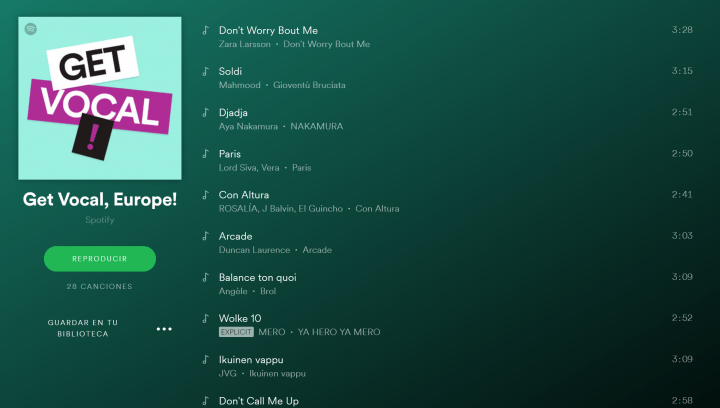 Imagen - &iexcl;Hazte o&iacute;r! La nueva playlist de Spotify por las elecciones europeas