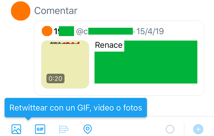 Imagen - Twitter ya permite hacer retweets con GIFs, fotos y v&iacute;deos