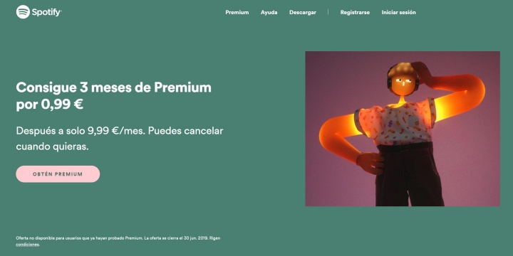 Imagen - Oferta: Spotify Premium vuelve a estar a 0,99 euros por 3 meses