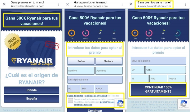 Imagen - Cuidado con el viaje que regala Ryanair en Instagram