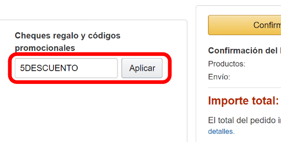 Imagen - Oferta: Amazon regala 5 euros en pedidos de m&aacute;s de 25 euros