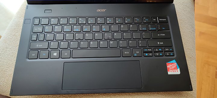 Imagen - Review: Acer Swift 7, el ultrabook m&aacute;s delgado del mercado