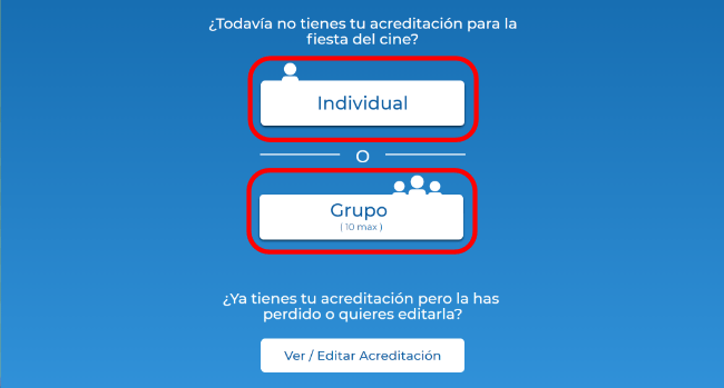 Imagen - C&oacute;mo conseguir tu acreditaci&oacute;n de la Fiesta del Cine