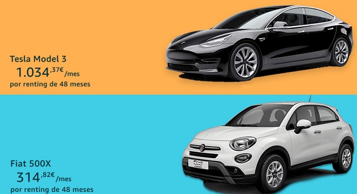 Imagen - Amazon Motors: renting de coches con pago mensual durante 3 o 4 años