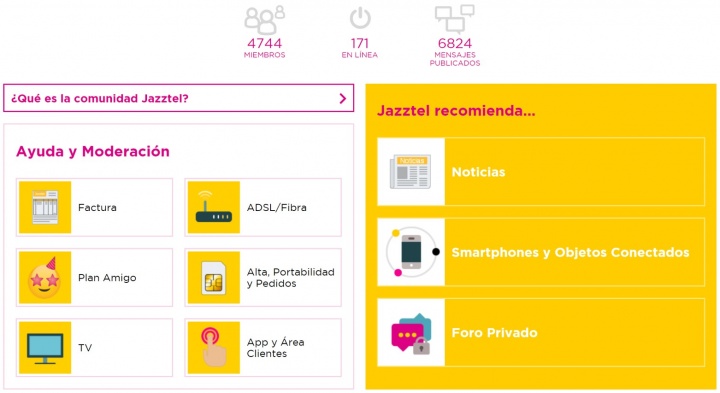 Imagen - Cómo contactar con Jazztel: teléfono, app, tiendas...