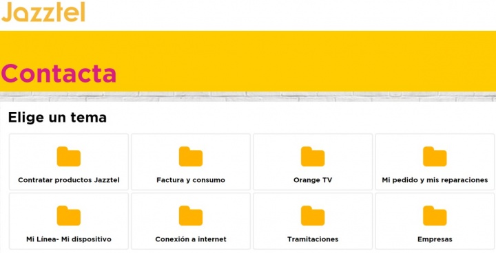 Imagen - Cómo contactar con Jazztel: teléfono, app, tiendas...