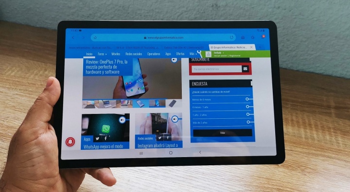Imagen - Review: Samsung Galaxy Tab S5e LTE, ligereza extrema con pantalla Super AMOLED