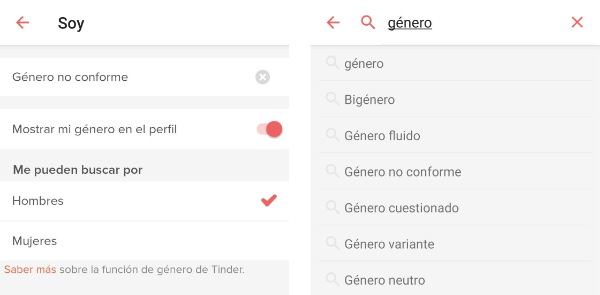 Imagen - Tinder lanza más opciones de orientación sexual