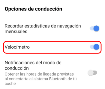 Imagen - Google Maps ya muestra la velocidad a la que vas en tiempo real