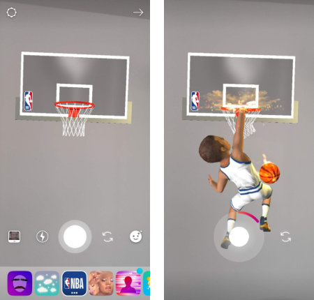 Imagen - Instagram Stories añade efectos de cámara de terceros como Ariana Grande y la NBA