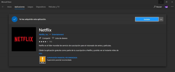 Imagen - Cómo ver Netflix offline en Windows 10