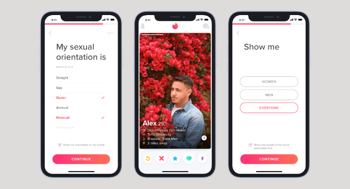 Imagen - Tinder lanza más opciones de orientación sexual