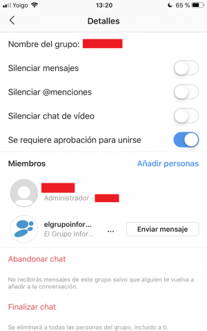 Imagen - Instagram Stories añade el sticker Chat para iniciar una conversación grupal