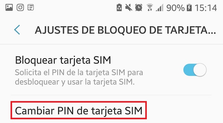Imagen - Cómo cambiar PIN de la SIM