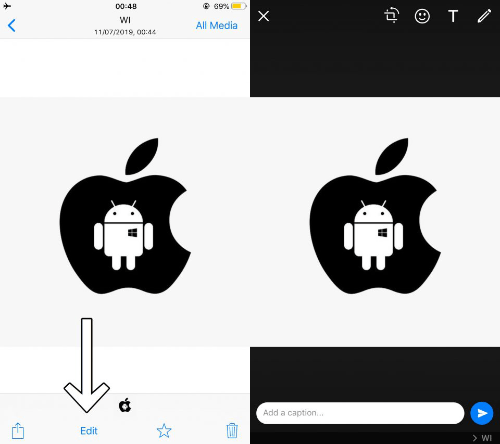 Imagen - WhatsApp te dejar&aacute; editar las fotos antes de reenviarlas