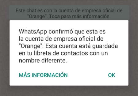 Imagen - Cómo contactar con Orange a través de WhatsApp