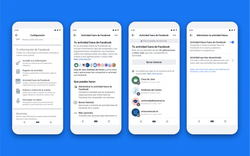 Imagen - Facebook lanza "Actividad fuera de Facebook"