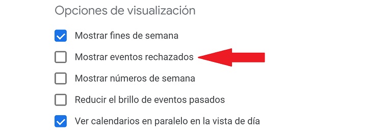 Imagen - Cómo eliminar el spam de Google Calendar