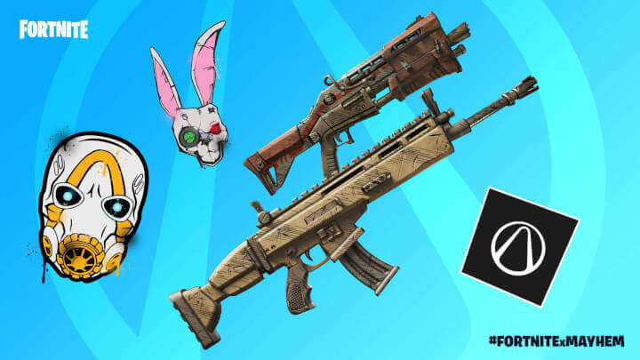 Imagen - Fortnite X Mayhem, el evento con personajes y un escenario de Borderlands