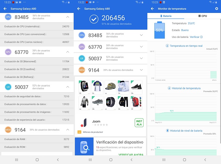 Imagen - Review: Galaxy A80, el primer móvil con cámara reversible de Samsung