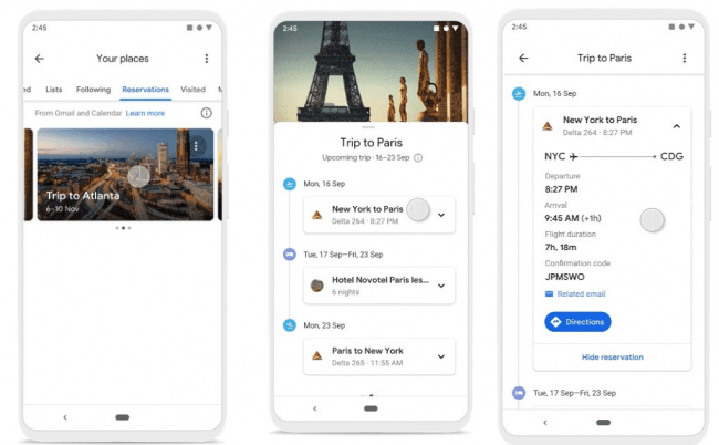 Imagen - Google Maps estrena organizador de viajes y guía con realidad aumentada