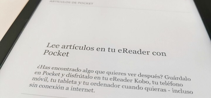Imagen - Review: Kobo Libra H2O, el libro electrónico todoterreno con Pocket y resistencia al agua