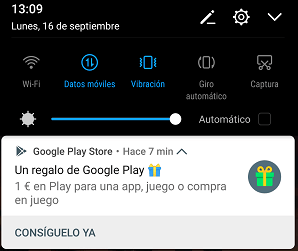 Imagen - Google Play regala 1 euro para comprar aplicaciones