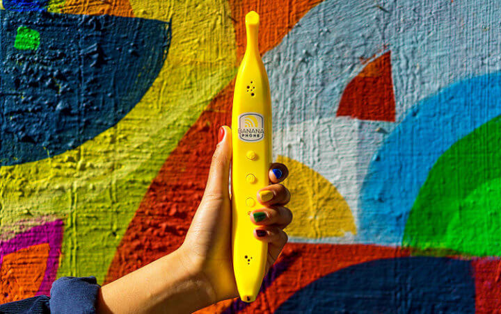 Imagen - Banana Phone, el auricular que parece un m&oacute;vil con aspecto de pl&aacute;tano