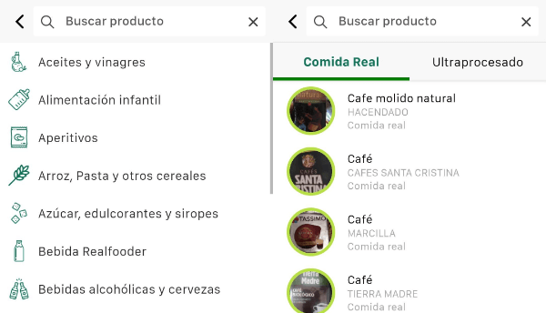 Imagen - Cómo usar la app de MyRealFood
