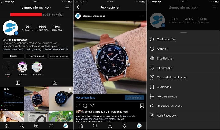 Imagen - Instagram para el iPhone ya tiene modo oscuro