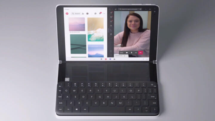 Imagen - Microsoft Surface Neo: dos pantallas, diseño plegable y teclado físico