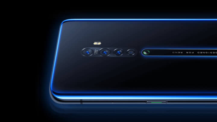 Imagen - Oppo Reno 2: 4 c&aacute;maras, sensor de huellas en pantalla y dise&ntilde;o "aleta de tibur&oacute;n"