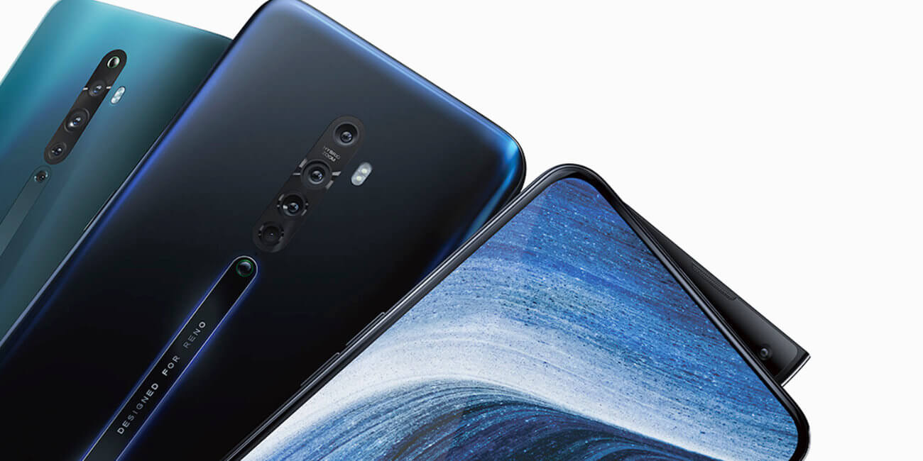 Imagen - Oppo Reno 2: 4 c&aacute;maras, sensor de huellas en pantalla y dise&ntilde;o "aleta de tibur&oacute;n"