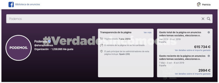 Imagen - ¿Cuánto han gastado los partidos políticos en publicidad en Facebook?