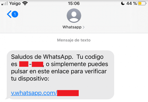 Imagen - Cuidado con el SMS "Saludos de WhatsApp": es una estafa