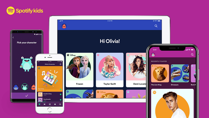 Imagen - Spotify Kids, música adecuada para los niños dentro del Plan Familiar de Spotify