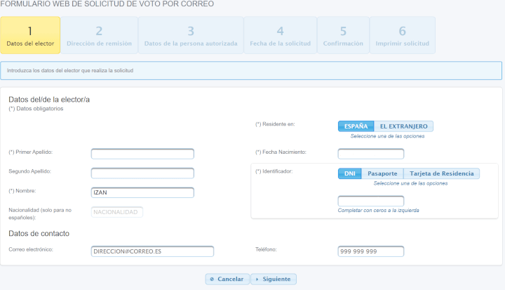 Imagen - C&oacute;mo pedir online el voto por correo