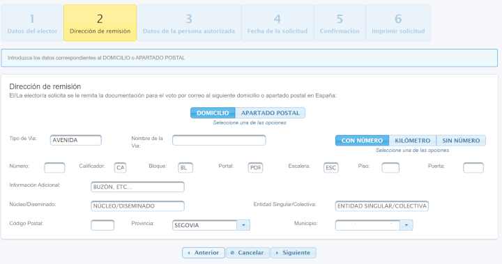 Imagen - C&oacute;mo pedir online el voto por correo