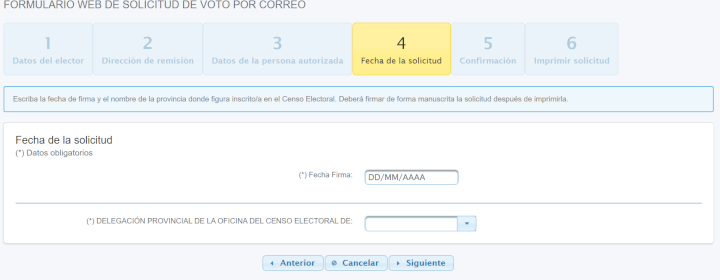 Imagen - C&oacute;mo pedir online el voto por correo