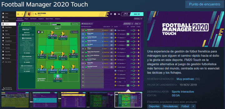 Imagen - Football Manager 2020 ya est&aacute; disponible en PC, Mac, Android, iOS y Stadia