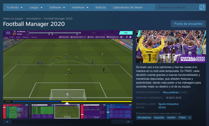Imagen - Descarga Football Manager 2020 gratis en PC