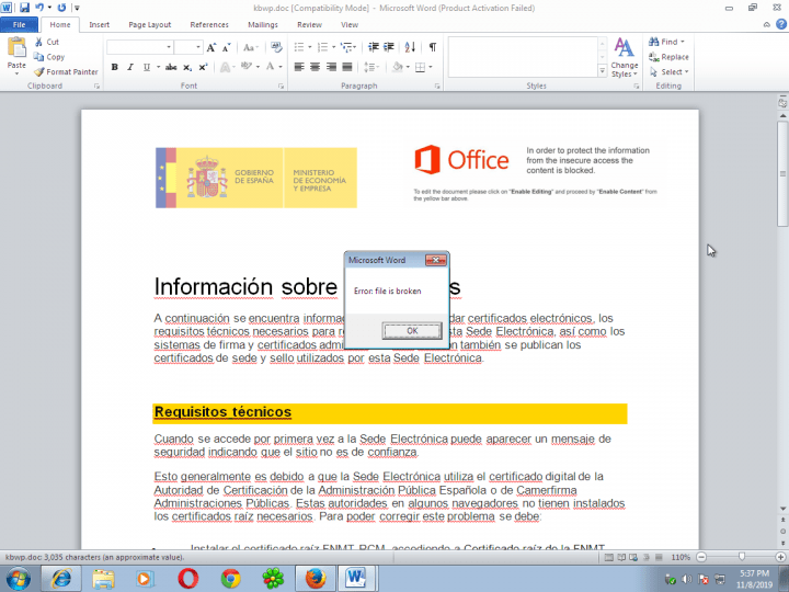 Imagen - Cuidado con el falso email de informaci&oacute;n sobre certificados electr&oacute;nicos