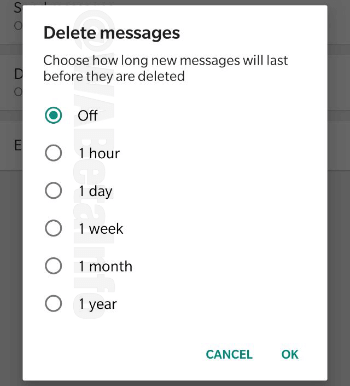 Imagen - WhatsApp permitirá eliminar mensajes automáticamente