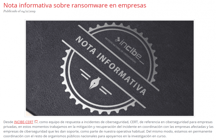 Imagen - BlueKeep, un nuevo ransomware secuestra los datos de empresas espa&ntilde;olas