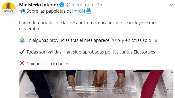 Imagen - C&oacute;mo consultar online los resultados electorales del 10-N