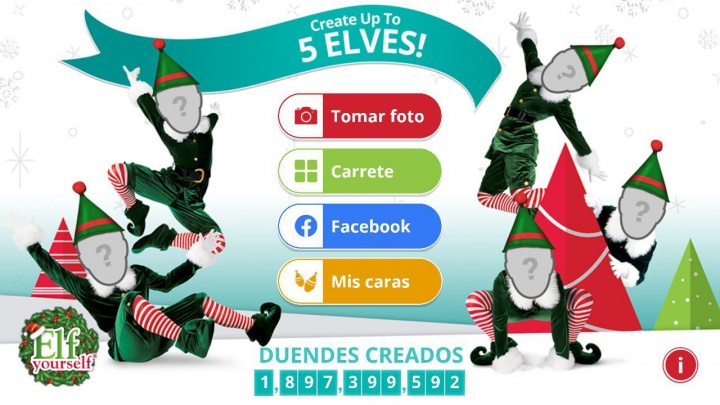 Imagen - C&oacute;mo crear un v&iacute;deo navide&ntilde;o bailando como un elfo con ElfYourself